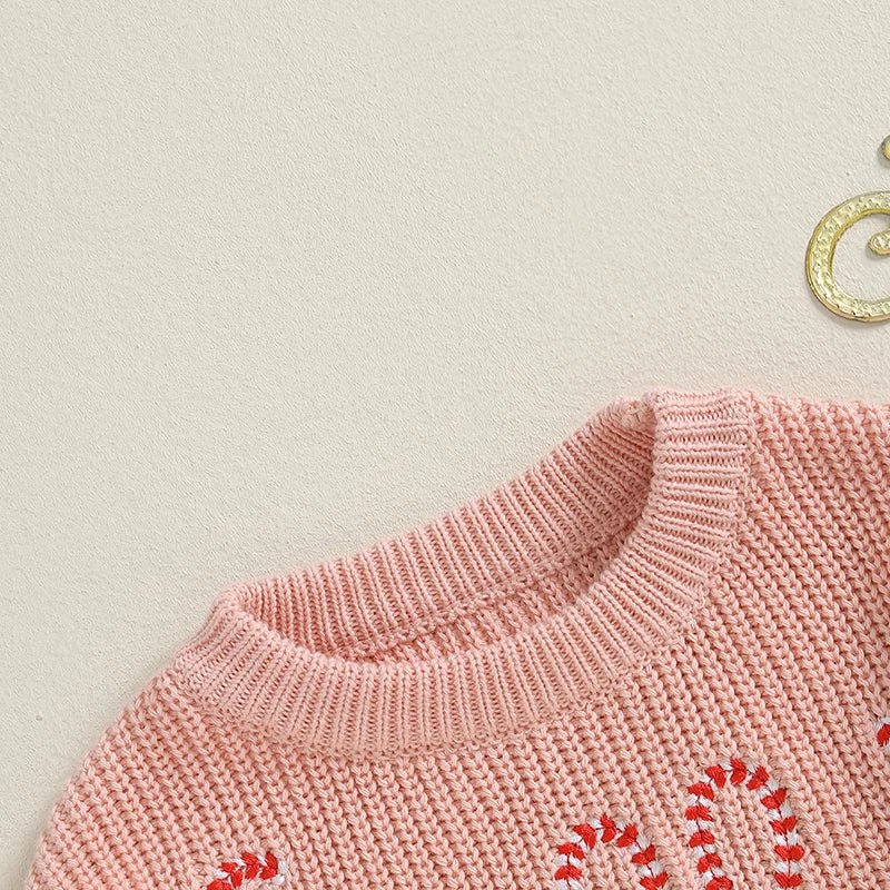 Adorable Reindeer Patterned Holiday Sweater Cozy Knit Pullover Festive Winter Jumper for Baby and Infant Toddler - FashionTech