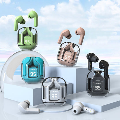 Air31 Earpuds Wireless Bluetooth 5.0 Sport Gaming Headsets Noise Reduction Earbuds Mic Headphones with LED Display Earphones - FashionTech