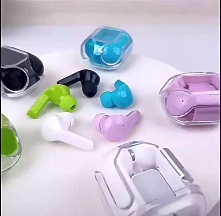Air31 Earpuds Wireless Bluetooth 5.0 Sport Gaming Headsets Noise Reduction Earbuds Mic Headphones with LED Display Earphones - FashionTech