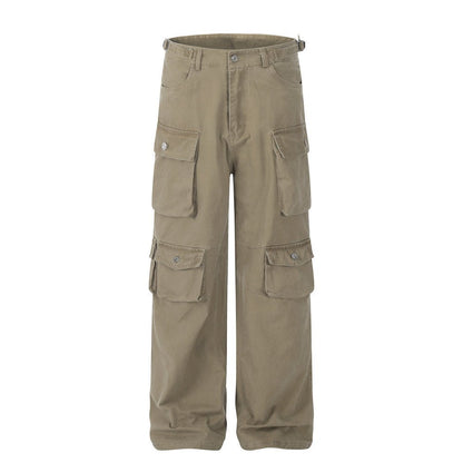 American Multi - pocket Cargo Pants Men's - FashionTech
