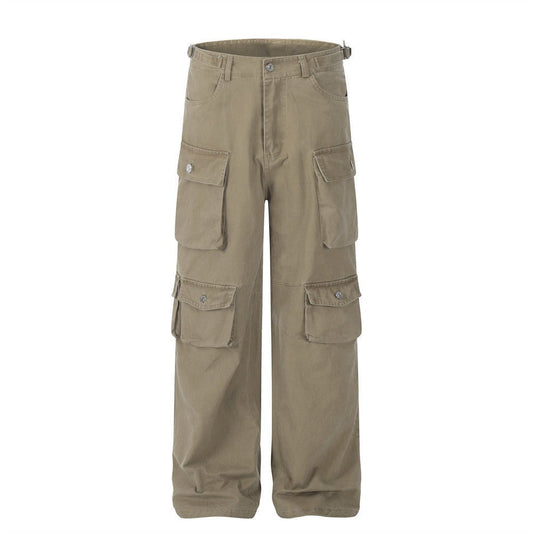 American Multi - pocket Cargo Pants Men's - FashionTech