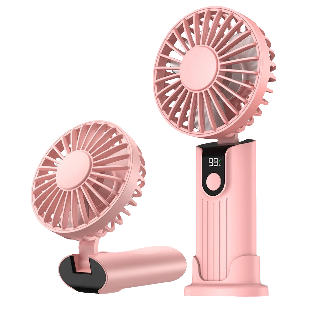 Mini Portable Fan USB Rechargeable Hand Held Fan