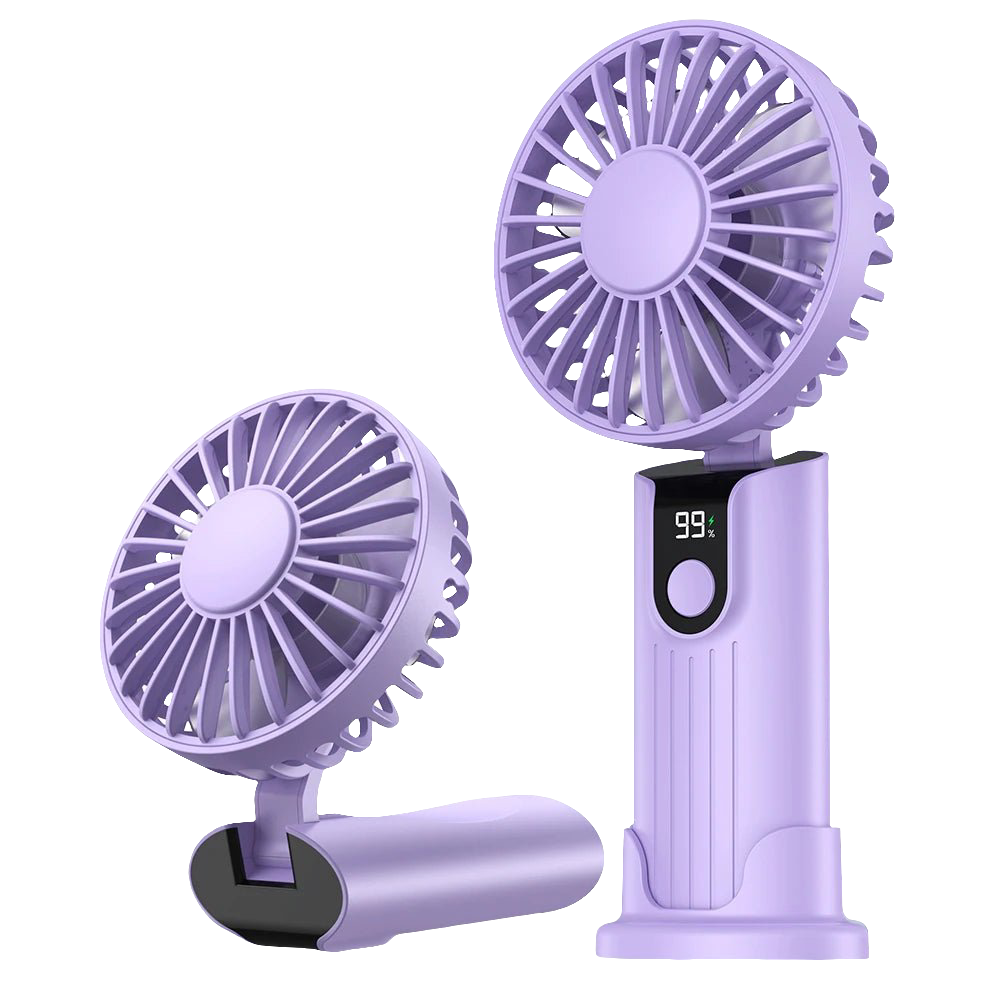 Mini Portable Fan USB Rechargeable Hand Held Fan