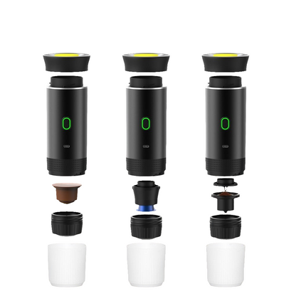 Electric Grinder Coffee Travel Handy 3 In1 Espresso Portable Coffee Espresso Maker Machine