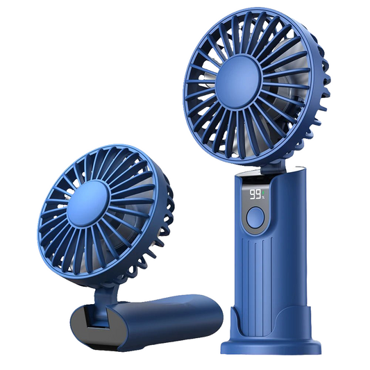 Mini Portable Fan USB Rechargeable Hand Held Fan