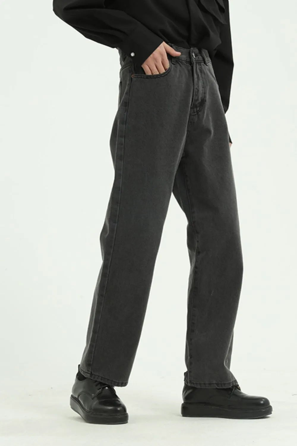 Baggy Jeans with Pockets - FashionTech