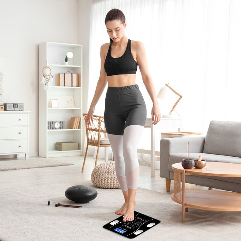 Bluetooth smart scale with app, full - body analysis, high - precision for fitness. - FashionTech