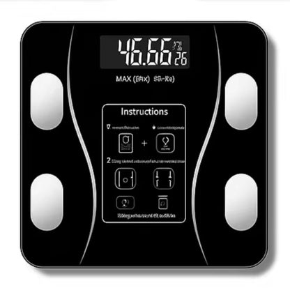 Bluetooth smart scale with app, full - body analysis, high - precision for fitness. - FashionTech