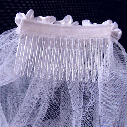 Bridal Veil Double Layer Lace Big Veil - Tech Tready
