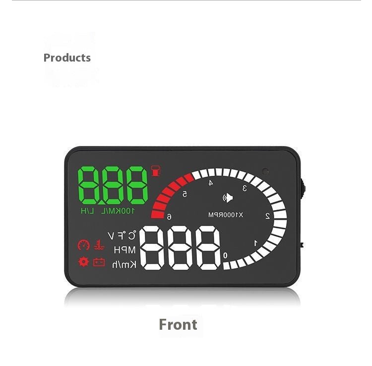 Car Mounted HUD Head Up Display Fuel Consumption Voltage Projector - Tech Tready