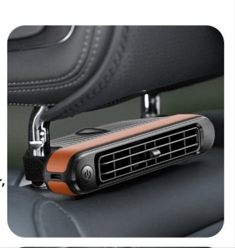 Car Turbine Fan Rear Seat USB Small Fan - FashionTech