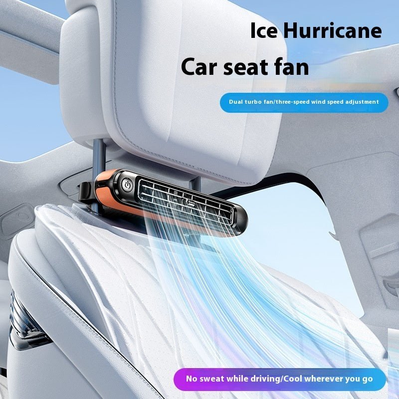 Car Turbine Fan Rear Seat USB Small Fan - Tech Tready