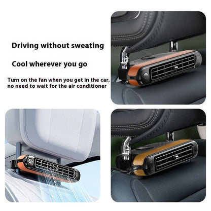Car Turbine Fan Rear Seat USB Small Fan - Tech Tready
