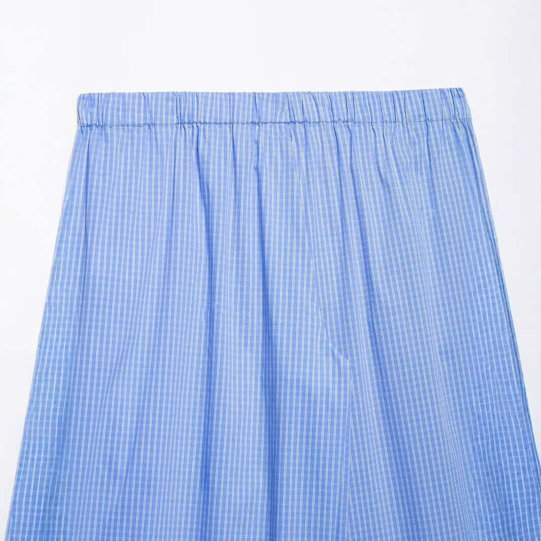 Casual lace checkered pajama style pants for women - FashionTech