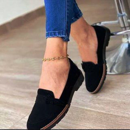 Casual Loafers Platform Shoes - FashionTech