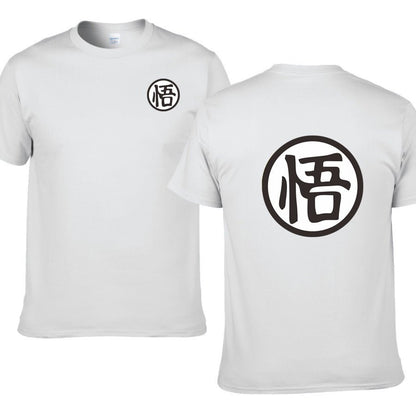 Casual Men Short Sleeve Shirt Cotton High Quality Unisex T-Shirts Anime Tops - FashionTech