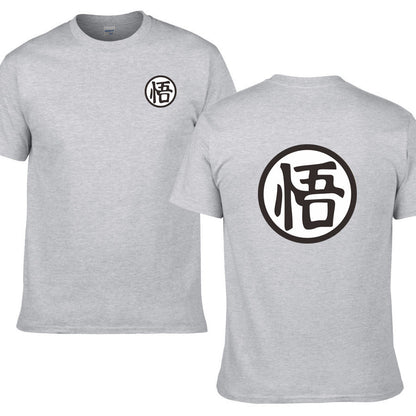 Casual Men Short Sleeve Shirt Cotton High Quality Unisex T-Shirts Anime Tops - FashionTech