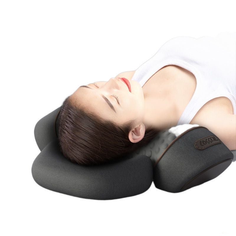 Cervical pillow protection vertebra sleep special massage spine non - tral heating compress - Tech Tready