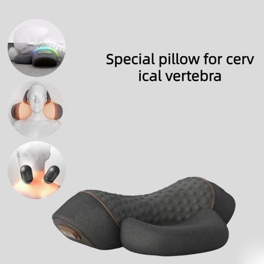 Cervical pillow protection vertebra sleep special massage spine non - tral heating compress - Tech Tready