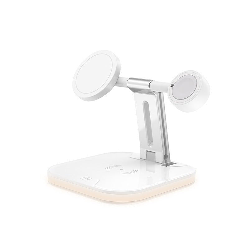Compatible with Apple, 3 In 1 Magnetic Wireless Charger 15W Fast Charging Station For Magsafe Chargers - Tech Tready