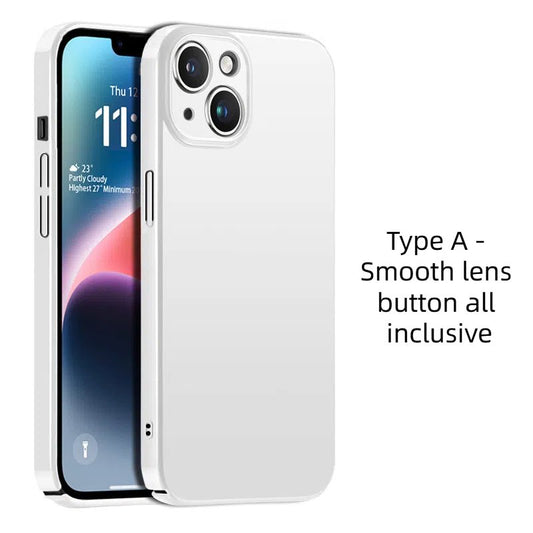 Customized Apple 16 phone case with heat transfer printing all inclusive 15 glossy 14 frosted hard shell for film case with pictures - Tech Tready