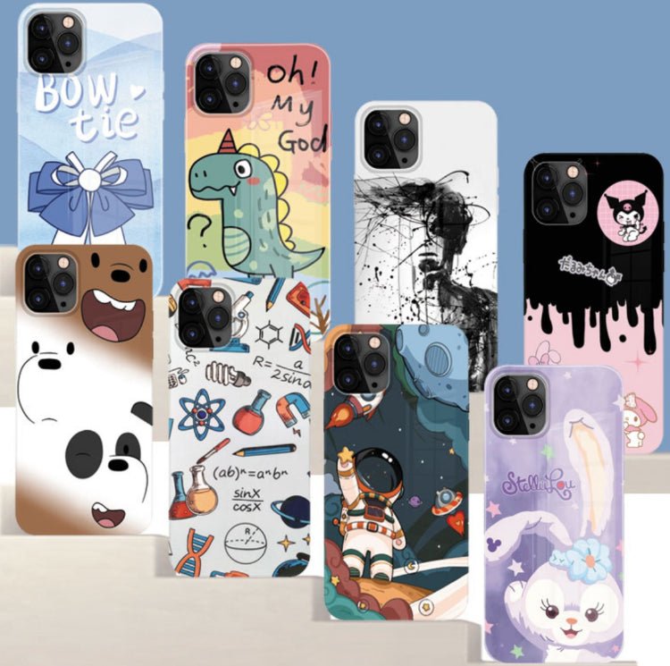 Customized Apple 16 phone case with heat transfer printing all inclusive 15 glossy 14 frosted hard shell for film case with pictures - Tech Tready