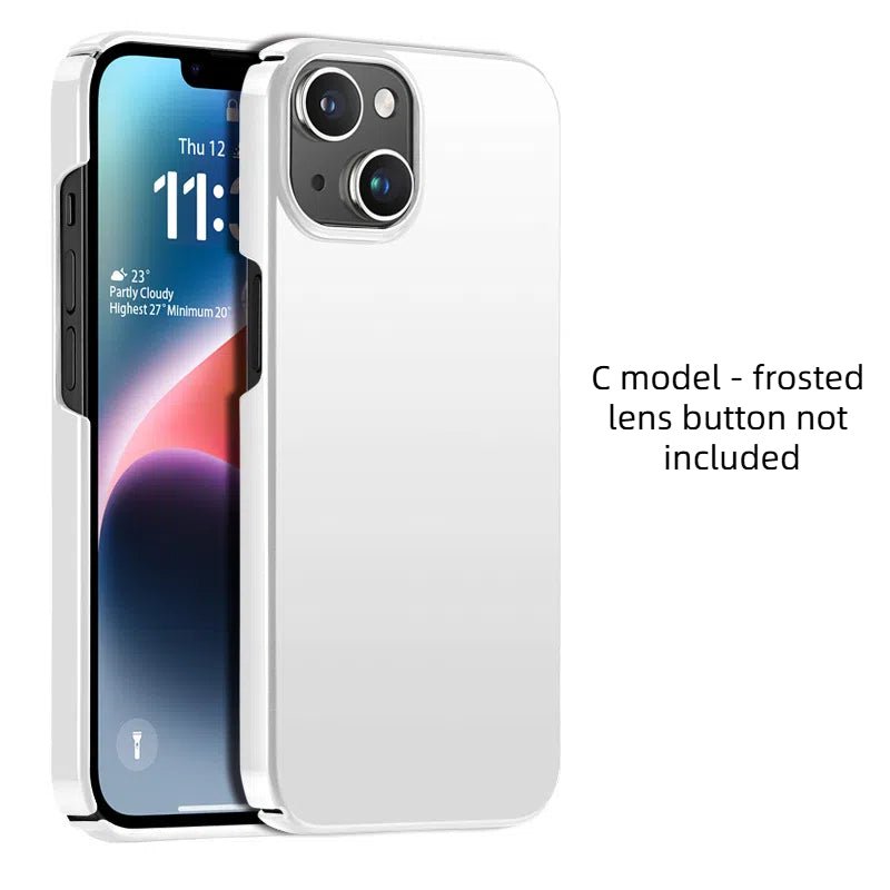 Customized Apple 16 phone case with heat transfer printing all inclusive 15 glossy 14 frosted hard shell for film case with pictures - Tech Tready
