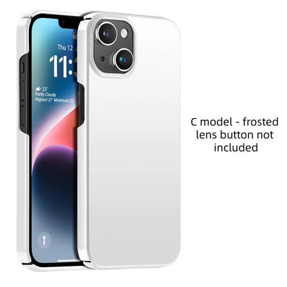 Customized Apple 16 phone case with heat transfer printing all inclusive 15 glossy 14 frosted hard shell for film case with pictures - Tech Tready