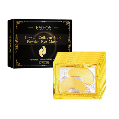 Gold Eye Mask Moisturizing Care, Firming Eye Lines Bags