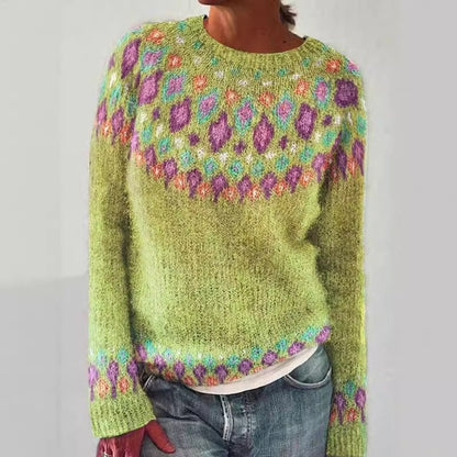 Digital Printing Women's Sweaters - FashionTech
