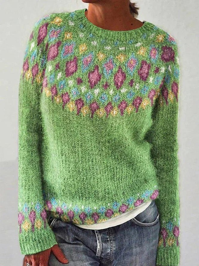 Digital Printing Women's Sweaters - FashionTech