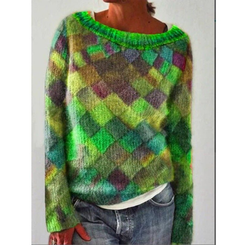 Digital Printing Women's Sweaters - FashionTech