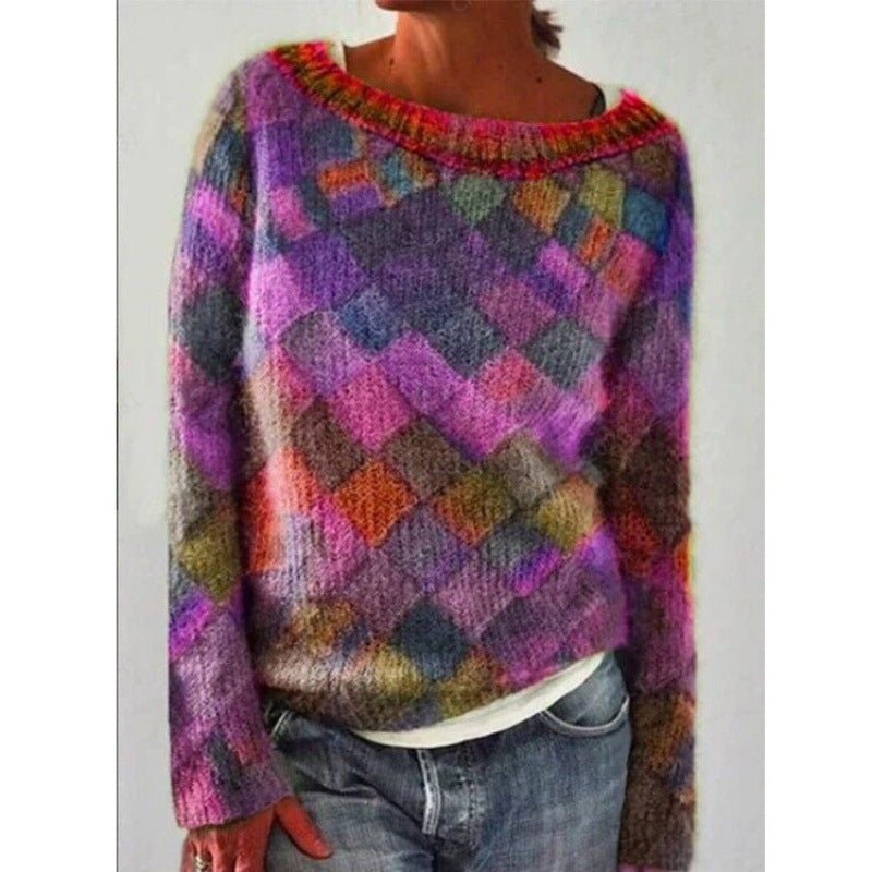 Digital Printing Women's Sweaters - FashionTech
