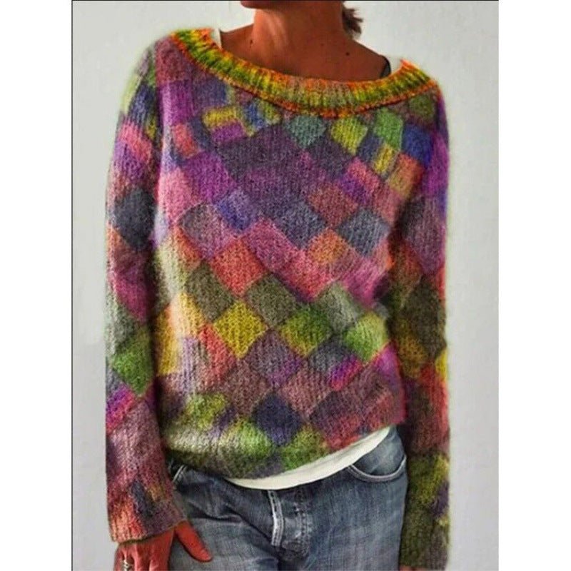 Digital Printing Women's Sweaters - FashionTech