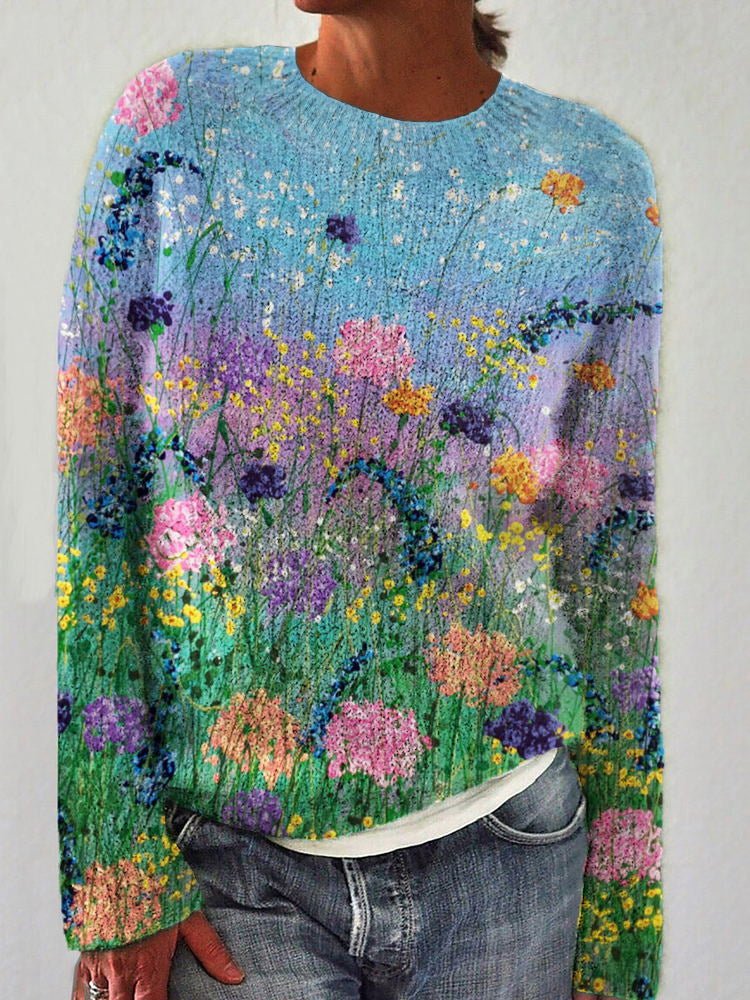 Digital Printing Women's Sweaters - FashionTech
