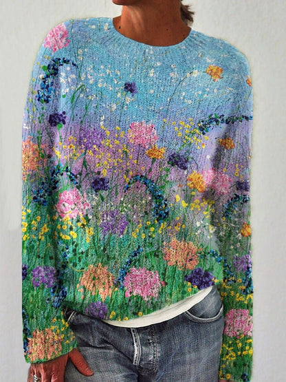 Digital Printing Women's Sweaters - FashionTech