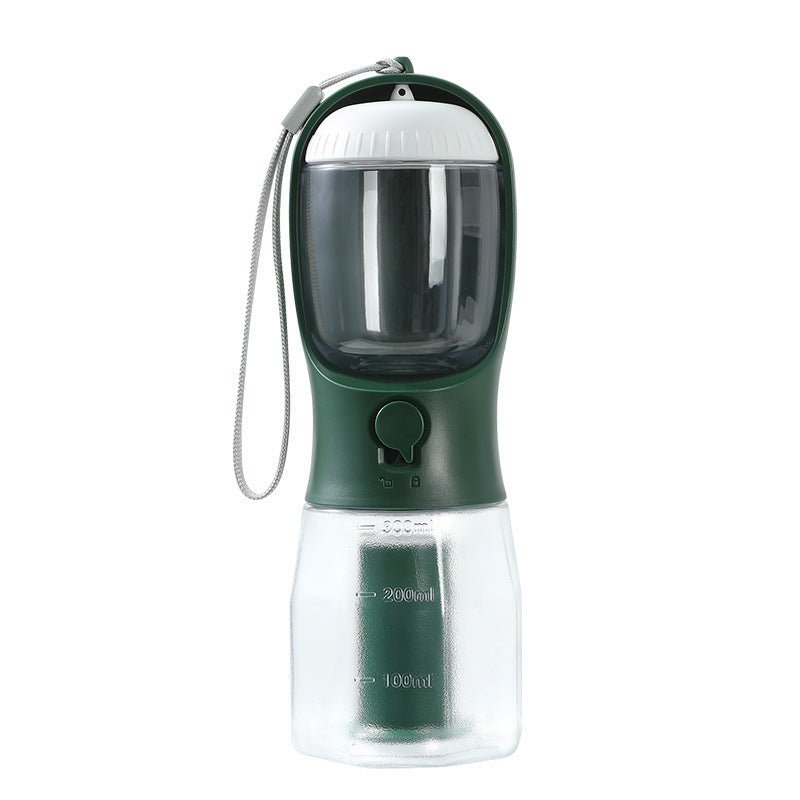 Dog Water Cup Drinking Food Garbage Bag Three - in - one Portable Small Multi - functional Pet Cups Pets Supplies - FashionTech