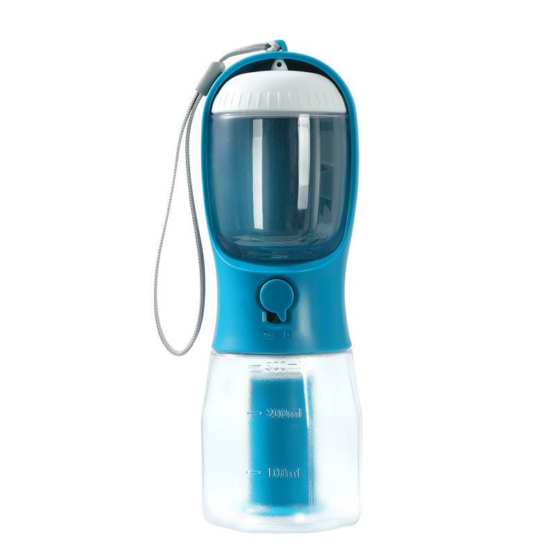 Dog Water Cup Drinking Food Garbage Bag Three - in - one Portable Small Multi - functional Pet Cups Pets Supplies - FashionTech