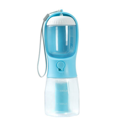 Dog Water Cup Drinking Food Garbage Bag Three - in - one Portable Small Multi - functional Pet Cups Pets Supplies - FashionTech