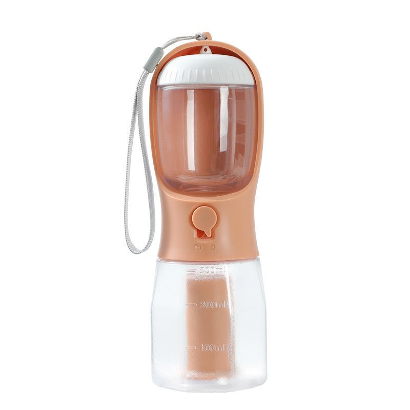 Dog Water Cup Drinking Food Garbage Bag Three - in - one Portable Small Multi - functional Pet Cups Pets Supplies - FashionTech