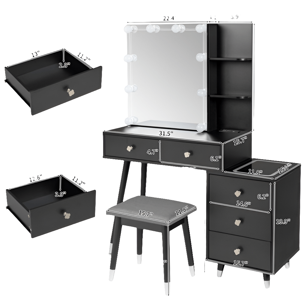 Dressing Table Set - FashionTech