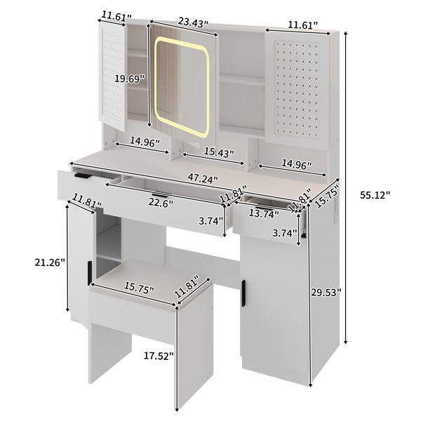 Dressing Table Set - FashionTech