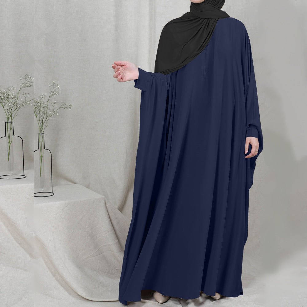 Eid Hooded Muslim Women Hijab Dress Prayer Garment Jilbab Abaya Long Khimar Full Cover Ramadan Gown Abayas Islamic Clothes Niqab - Tech Tready
