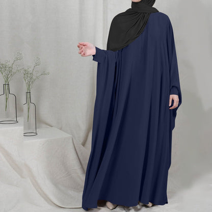Eid Hooded Muslim Women Hijab Dress Prayer Garment Jilbab Abaya Long Khimar Full Cover Ramadan Gown Abayas Islamic Clothes Niqab - Tech Tready