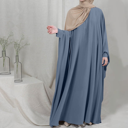 Eid Hooded Muslim Women Hijab Dress Prayer Garment Jilbab Abaya Long Khimar Full Cover Ramadan Gown Abayas Islamic Clothes Niqab - Tech Tready