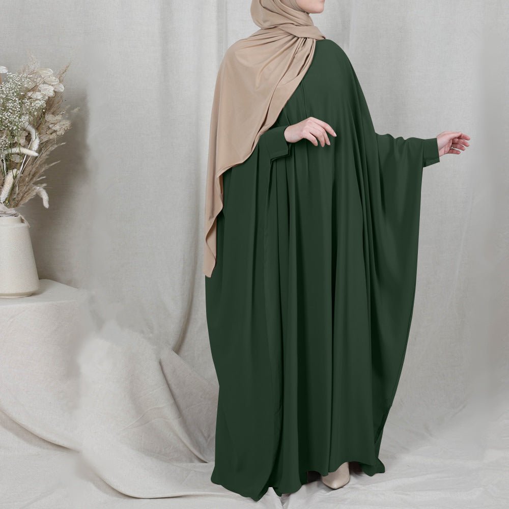 Eid Hooded Muslim Women Hijab Dress Prayer Garment Jilbab Abaya Long Khimar Full Cover Ramadan Gown Abayas Islamic Clothes Niqab - Tech Tready