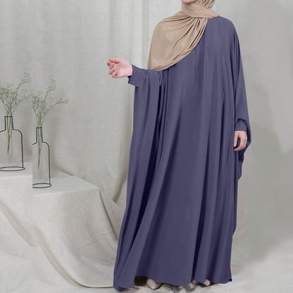 Eid Hooded Muslim Women Hijab Dress Prayer Garment Jilbab Abaya Long Khimar Full Cover Ramadan Gown Abayas Islamic Clothes Niqab - Tech Tready