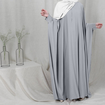 Eid Hooded Muslim Women Hijab Dress Prayer Garment Jilbab Abaya Long Khimar Full Cover Ramadan Gown Abayas Islamic Clothes Niqab - Tech Tready