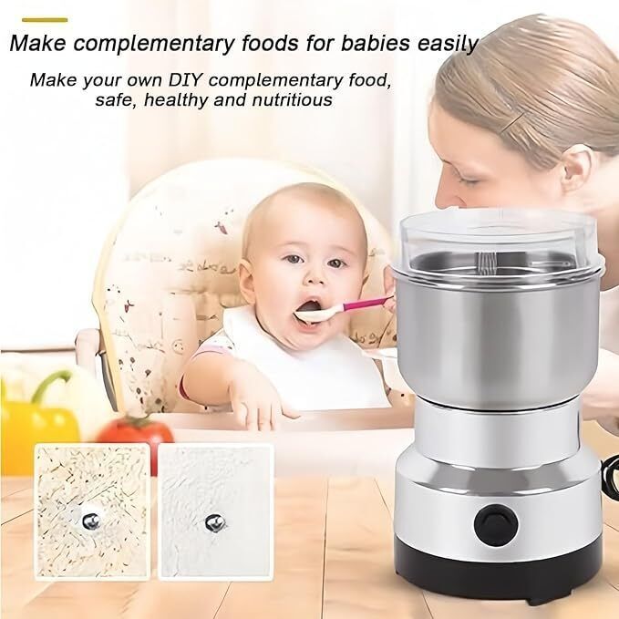 Electric Coffee Grinder Coffee Beans Spices Cereals Nut Bean Grinder - FashionTech