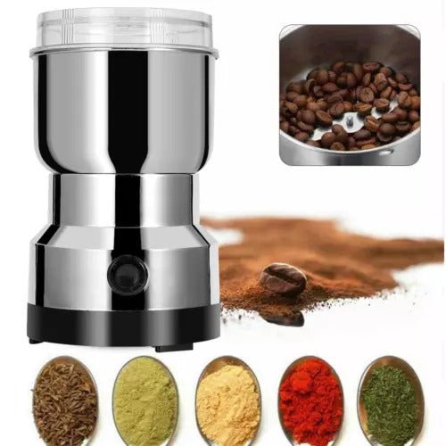 Electric Coffee Grinder Coffee Beans Spices Cereals Nut Bean Grinder - FashionTech